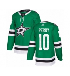 Youth Dallas Stars #10 Corey Perry Authentic Green Home Hockey Jersey