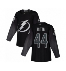 Youth Tampa Bay Lightning #44 Jan Rutta Authentic Black Alternate Hockey Jersey
