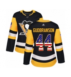 Women's Pittsburgh Penguins #44 Erik Gudbranson Authentic Camo Veterans Day Practice Hockey Jersey