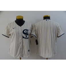 Women's Chicago White Sox Blank Cream 2021 Field of Dreams Jersey