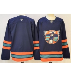 Men's New York Islanders Blank Navy 2026 Stitched Hockey Jersey