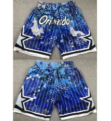 Mens Orlando Magic Blue Shorts