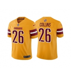 Men's Washington Commanders #26 Landon Collins Gold Vapor Untouchable Stitched Football Jersey