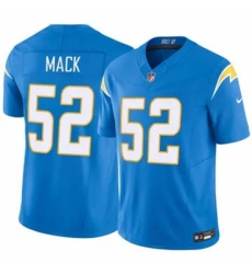 Youth Los Angeles Chargers #52 Khalil Mack Light Blue Vapor Limited Stitched Football Jersey