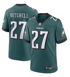 Youth Philadelphia Eagles #27 Quinyon Mitchell Green Vapor Untouchable Limited Stitched Football Jersey