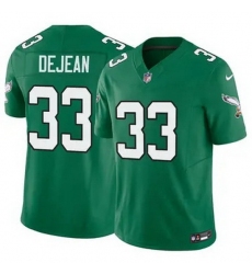 Youth Philadelphia Eagles #33 Cooper DeJean Green Vapor Untouchable Stitched NFL Jersey