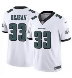 Youth Philadelphia Eagles #33 Cooper DeJean White F U S E Stitched NFL Jersey