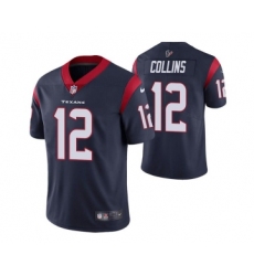 Men's Houston Texans #12 Nico Collins Navy Vapor Untouchable Limited Stitched Jersey