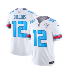 Men's Houston Texans #12 Nico Collins White 2026 F.U.S.E. Rivalries Collection Limited Football Stitched Jersey