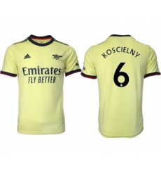 Men 2021-2022 Club Arsenal away aaa version green 6 Soccer Jersey