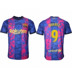 Men 2021-2022 Club Barcelona blue training suit aaa version 9 Soccer Jerseys