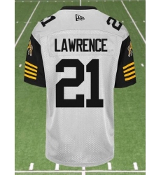 CFL Hamilton tiger cats #88 TERNOWSKI Crested Away White Jersey