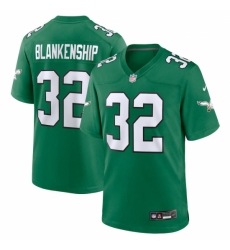 Men's Philadelphia Eagles #32 Reed Blankenship Nike Kelly Green Alternate Game Jersey