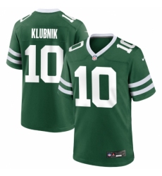 Men's New York Jets #10 Cade Klubnik Green 2026 Draft F U S E Vapor Untouchable Limited Stitched Jersey