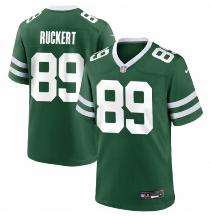 Men's New York Jets #89 Jeremy Ruckert Green 2026 Draft F U S E Vapor Untouchable Limited Stitched Jersey