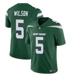 Youth New York Jets #5 Garrett Wilson Green Vapor Untouchable Limited Stitched Jersey