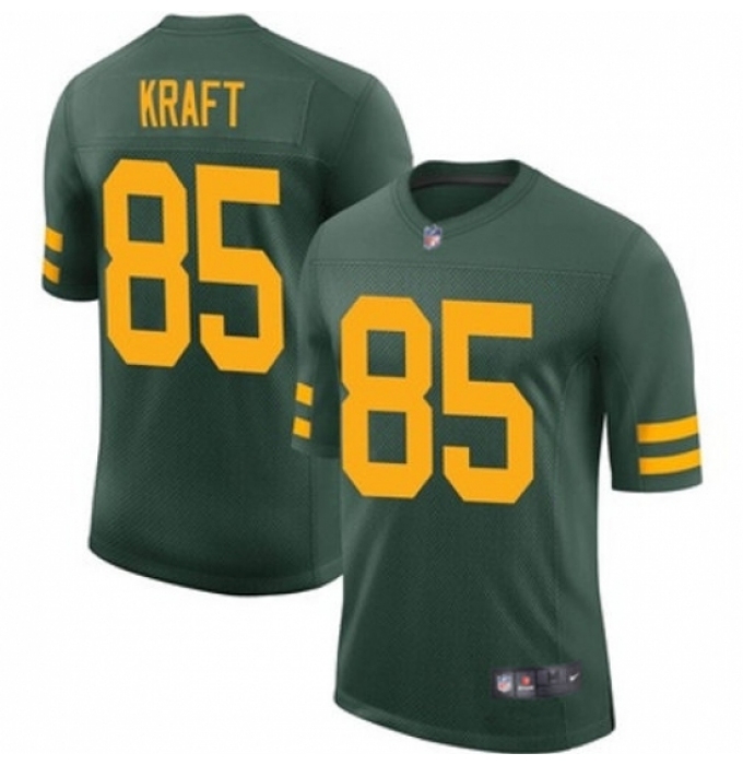 Men's Green Bay Packers #85 Tucker Kraft Rush Vapor Untouchable Stitched Football Jersey