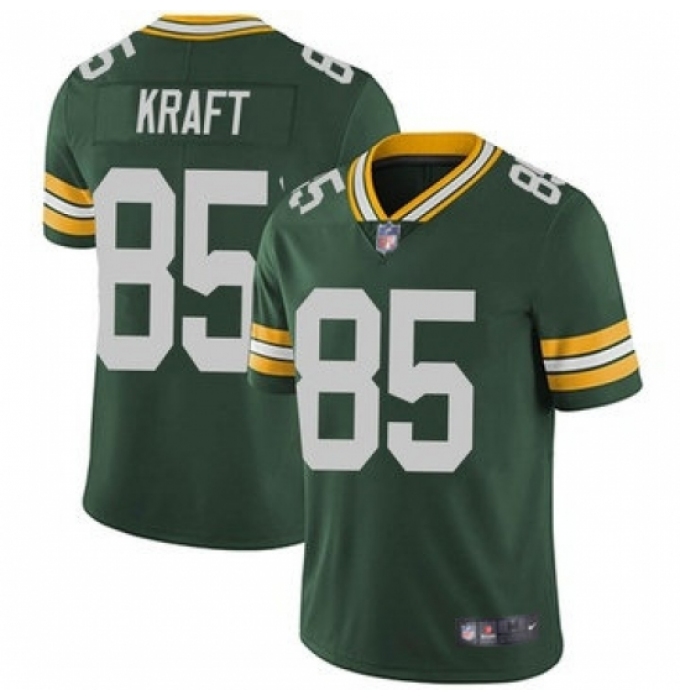 Youth Green Bay Packers #85 Tucker Kraft Green Vapor Untouchable Stitched Football Jersey