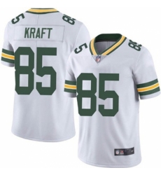 Youth Green Bay Packers #85 Tucker Kraft White Vapor Untouchable Stitched Football Jersey