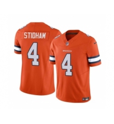Men's Nike Denver Broncos #4 Jarrett Stidham Orange 2023 F.U.S.E. Vapor Untouchable Football Stitched Jersey Men's Nike Denver Broncos #4 Jarrett Stidham Orange 2023 F.U.S.E. Vapor Untouchable Football Stitched Jersey