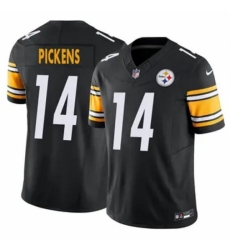 Youth Pittsburgh Steelers #14 George Pickens Black Vapor Untouchable Limited Stitched Jersey