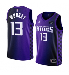 Men's Sacramento Kings #13 Keegan Murray Purple 2023-24 Statement Edition Swingman Stitched Jersey