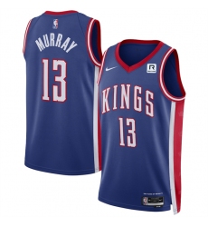 Men's Sacramento Kings #13 Keegan Murray Purple 2024-25 City Edition Stitched Basketball Jersey