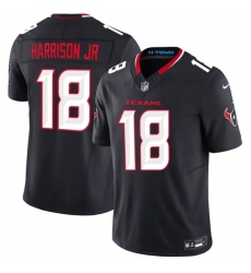 Men's Houston Texans #18 Marvin Harrison Jr. Navy 2nd Alternate 2026 F.U.S.E. Vapor Limited Football Stitched Jersey