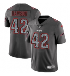 Youth Nike New England Patriots #42 Duke Dawson Gray Static Untouchable Limited NFL Jersey