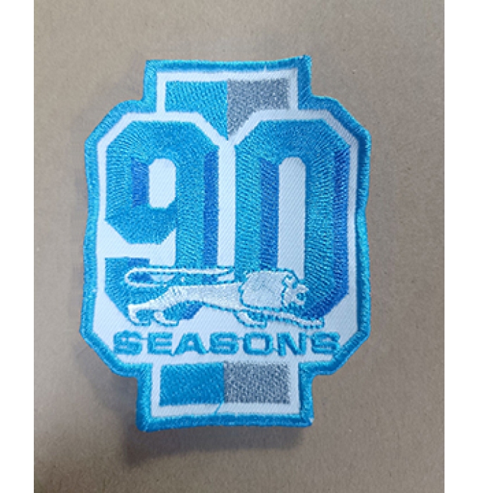 Detroit Lions 90TH Patch