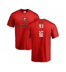 Football Tampa Bay Buccaneers #93 Ndamukong Suh Red Backer T-Shirt