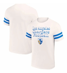 Men's Los Angeles Chargers Cream X Darius Rucker Collection Vintage T Shirt