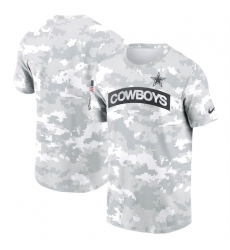 Men's Dallas Cowboys 2024 Arctic Camo Salute To Service Performance T-Shirt