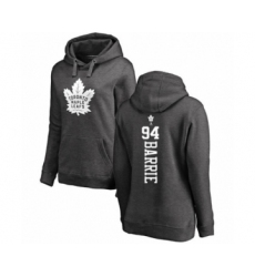 Hockey Women's Toronto Maple Leafs #94 Tyson Barrie Charcoal One Color Backer Pullover Hoodie