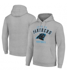 Men's Carolina Panthers Gray Pullover Hoodie