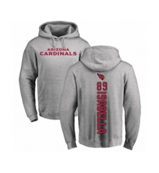 Football Arizona Cardinals #89 Andy Isabella Ash Backer Pullover Hoodie