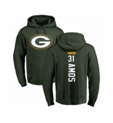 Football Green Bay Packers #31 Adrian Amos Green Backer Hoodie