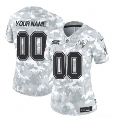 Women's Tampa Bay Buccaneers Active Player Custom 2024 F.U.S.E Arctic Camo Salute To Service Limited Stitched Football Jersey(Run Small)