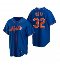 Men's Nike New York Mets #32 Steven Matz White 2020 Home Stitched Baseball Jersey