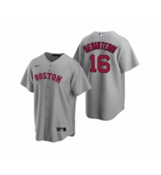 Youth Boston Red Sox #16 Andrew Benintendi Nike Gray Replica Road Jersey