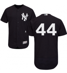 Men's Majestic New York Yankees #44 Reggie Jackson Navy Blue Alternate Flex Base Authentic Collection MLB Jersey