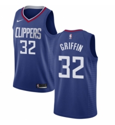 Women's Nike Los Angeles Clippers #32 Blake Griffin Swingman Blue Road NBA Jersey - Icon Edition