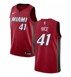 Youth Nike Miami Heat #41 Glen Rice Authentic Red NBA Jersey Statement Edition