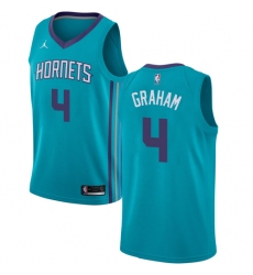 Youth Nike Jordan Charlotte Hornets #4 Devonte Graham Swingman Purple NBA Jersey Statement Edition