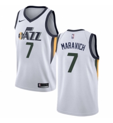 Youth Nike Utah Jazz #7 Pete Maravich Swingman NBA Jersey - Association Edition