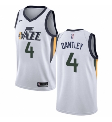 Women's Nike Utah Jazz #4 Adrian Dantley Swingman NBA Jersey - Association Edition