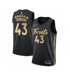 Youth Toronto Raptors #43 Pascal Siakam Swingman Black Basketball Jersey - 2019 20 City Edition