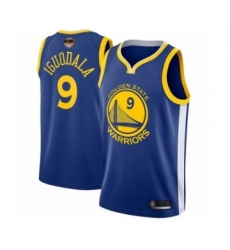 Men's Golden State Warriors #9 Andre Iguodala Swingman Royal Blue 2019 Basketball Finals Bound Basketball Jersey - Icon Edition