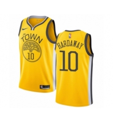 Youth Nike Golden State Warriors #10 Tim Hardaway Yellow Swingman Jersey - Earned Edition