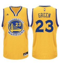 Men's Adidas Golden State Warriors #23 Draymond Green Swingman Gold NBA Jersey
